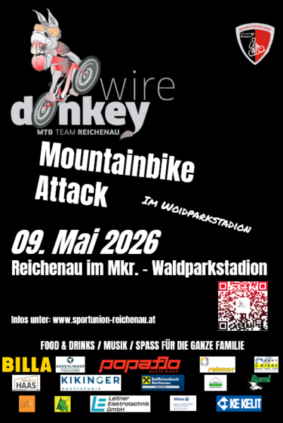 Ausschreibung Wire Donkey MTB Attack 2026 front
